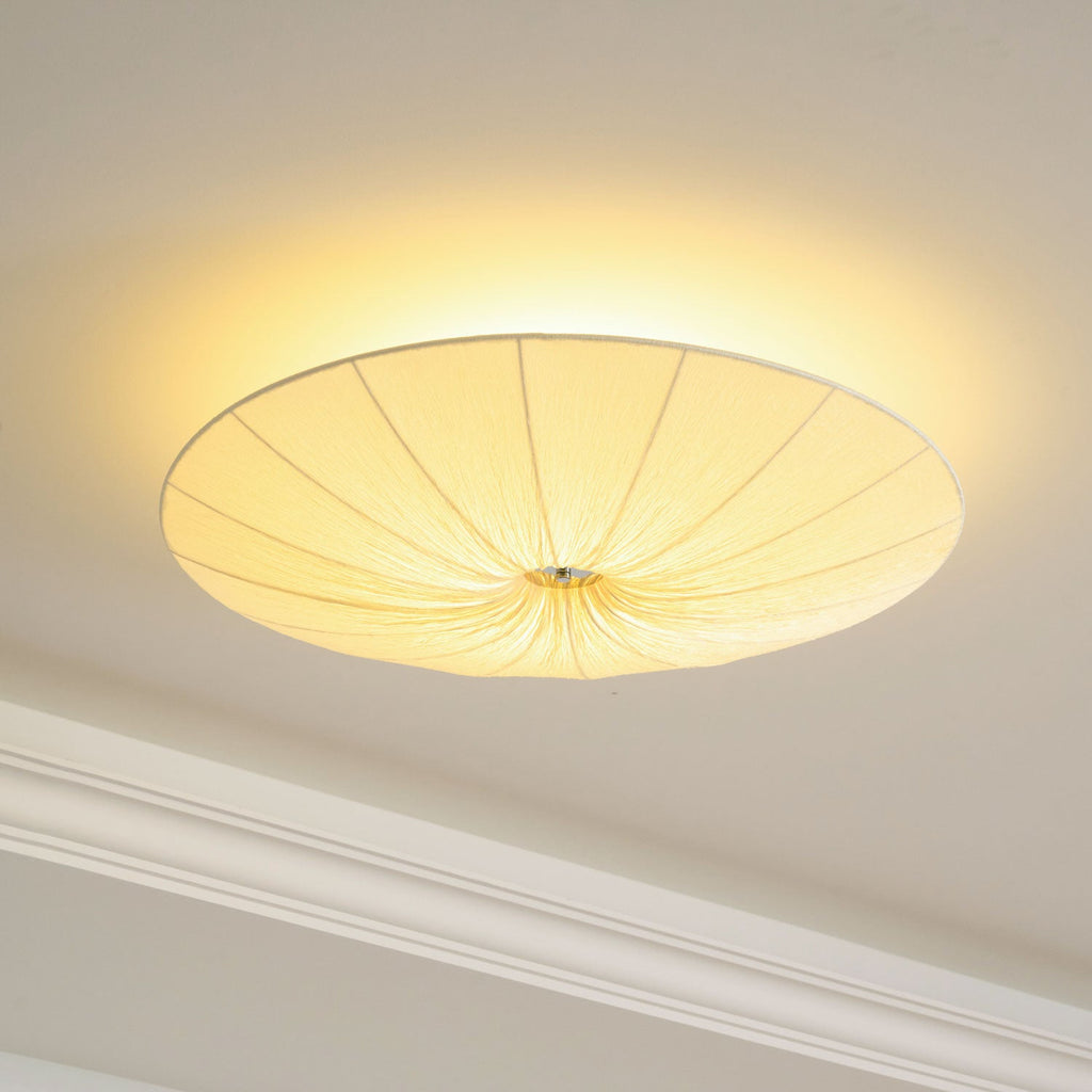 Modern Acrylic Flush Mount Ceiling Light With Warm LED Glow — Harbor Light Co.
