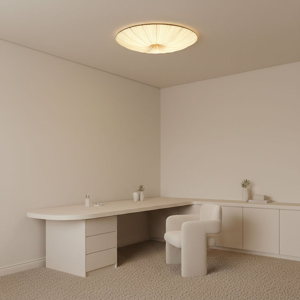 Modern Acrylic Flush Mount Ceiling Light With Warm LED Glow — Harbor Light Co.