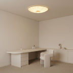 Modern Acrylic Flush Mount Ceiling Light With Warm LED Glow — Harbor Light Co.