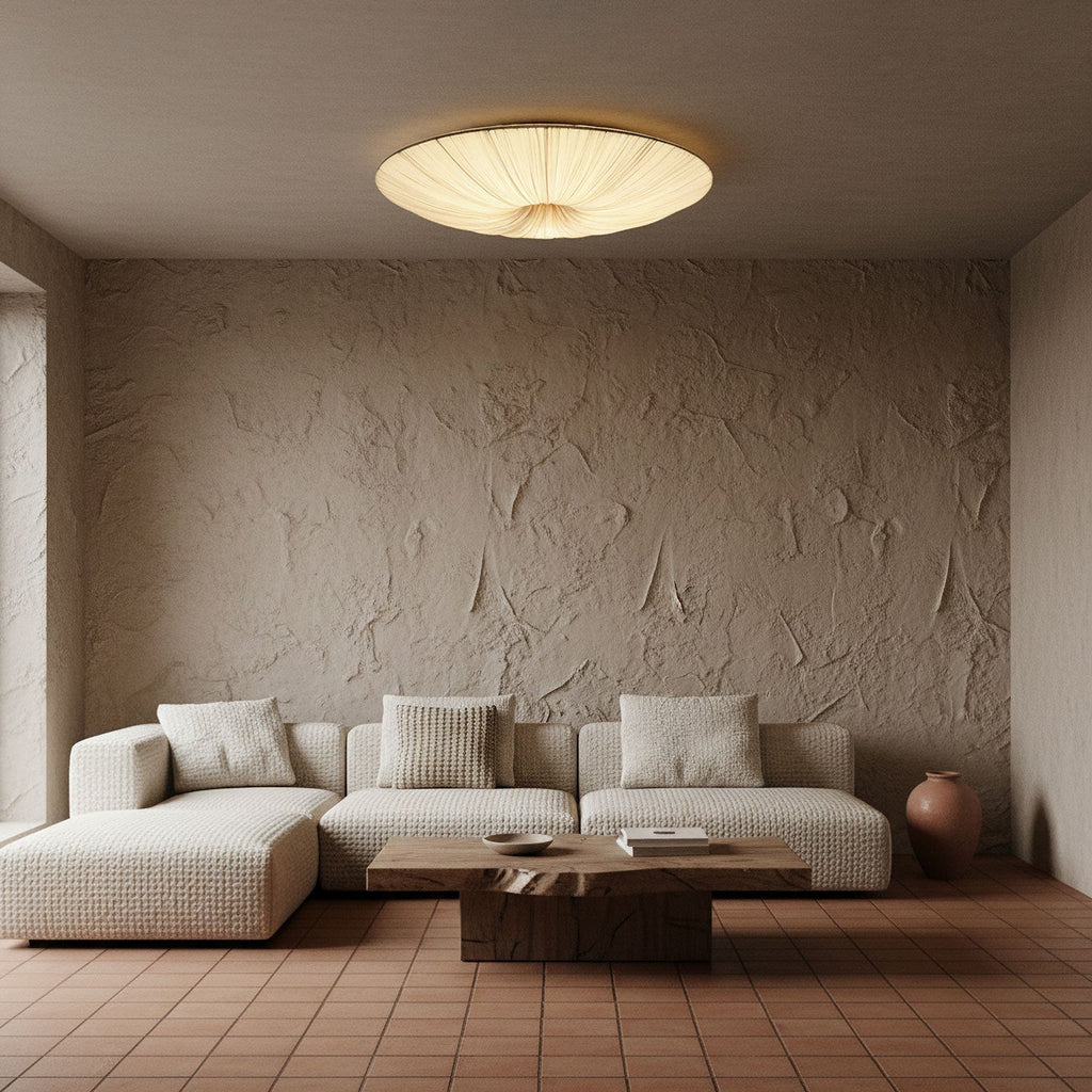 Modern Acrylic Flush Mount Ceiling Light With Warm LED Glow — Harbor Light Co.