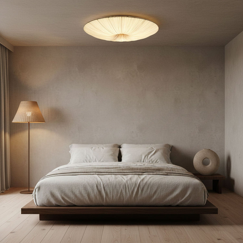 Modern Acrylic Flush Mount Ceiling Light With Warm LED Glow — Harbor Light Co.