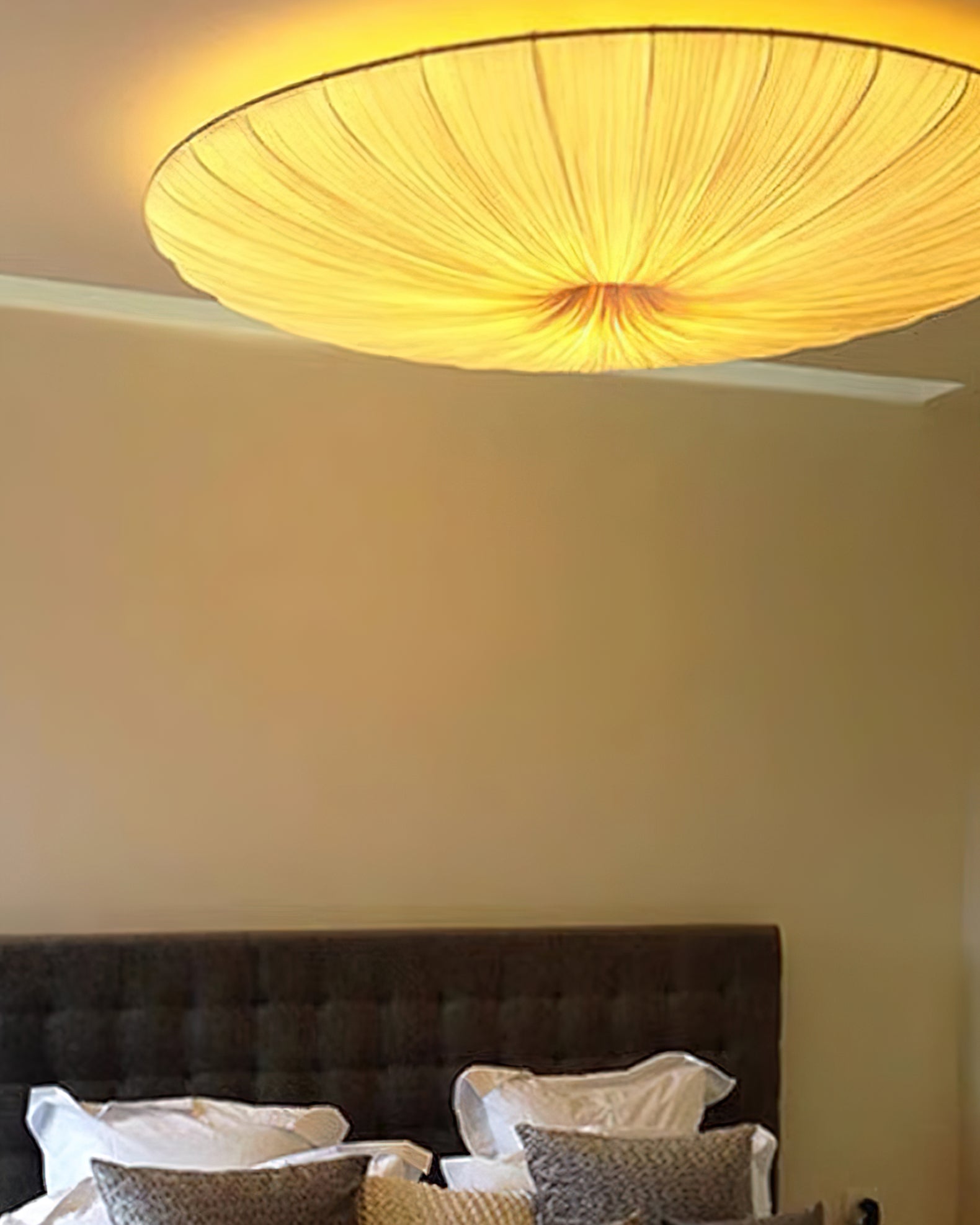 Modern Acrylic Flush Mount Ceiling Light With Warm LED Glow — Harbor Light Co.