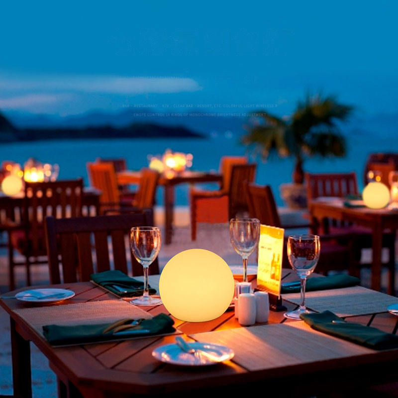 Minimalist Glass Solar Table Lamp With Cordless USB Charging — Harbor Light Co.