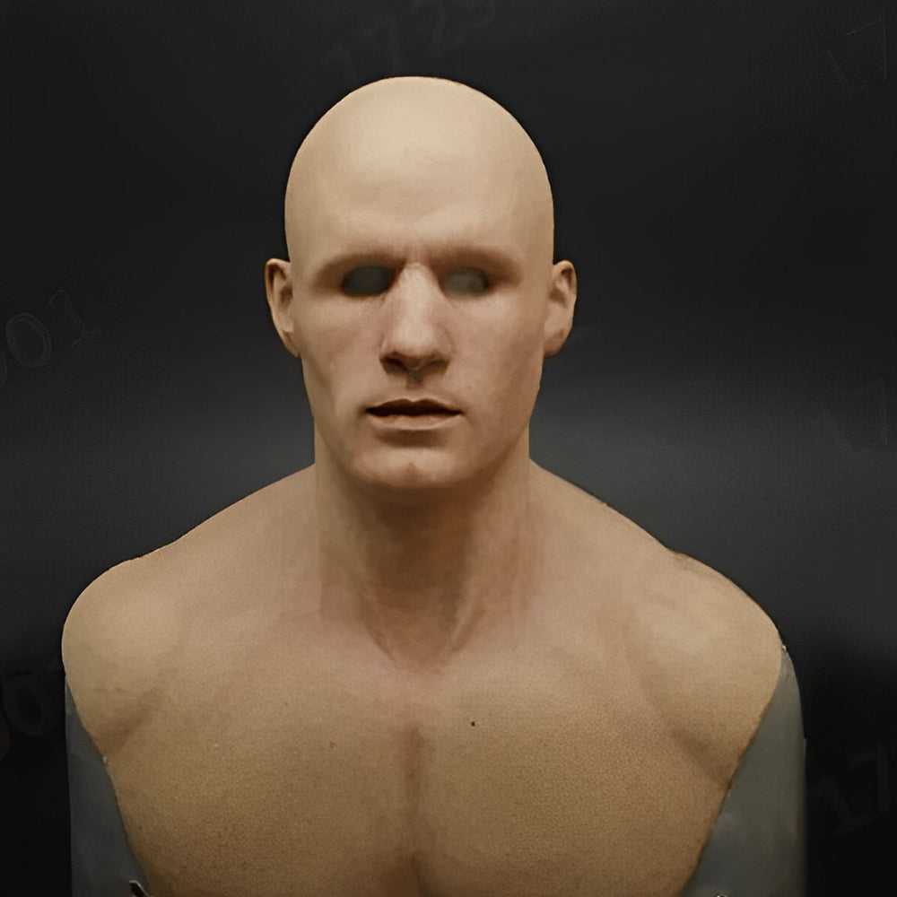 Realistic Latex Full Head Mask Halloween Costume Mask for Adults Breathable Natural Latex Character Disguise