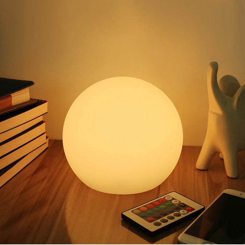 Minimalist Glass Solar Table Lamp With Cordless USB Charging — Harbor Light Co.
