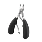 Stainless Steel Toenail Clippers for Thick Nails Precision Nail Nipper with Sharp Curved Blades and Ergonomic Non-Slip Handle
