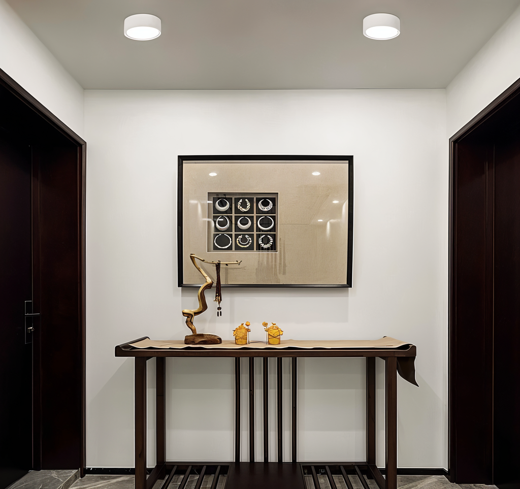 Modern Iron Flush Mount Ceiling Light — Harbor Light Co.