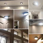 Modern Iron Flush Mount Ceiling Light — Harbor Light Co.