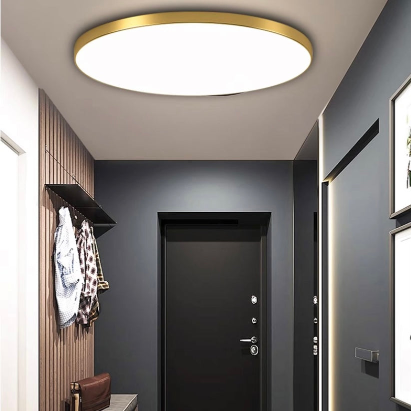 Ultra Slim Round Flush Mount Ceiling Light