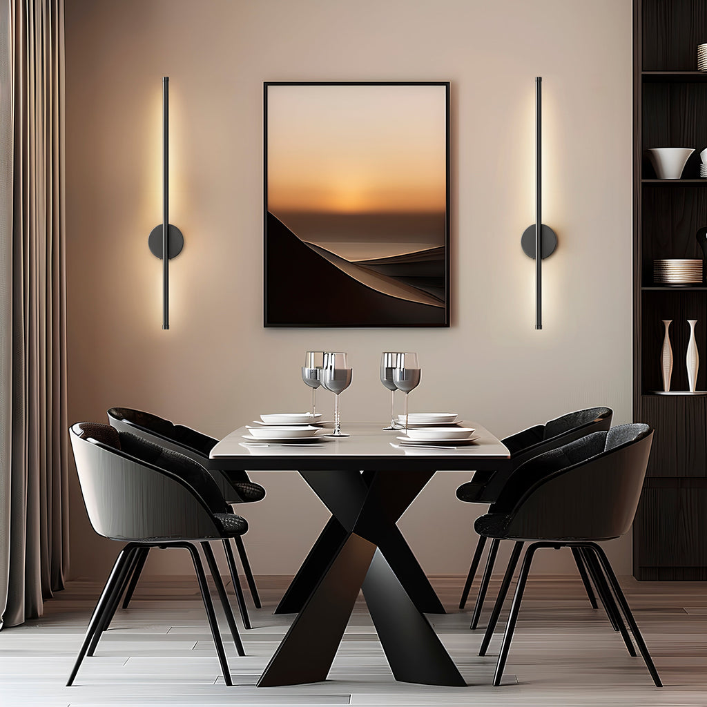 Cordless Rechargeable Wall Sconce LED Light Vertical Bar
