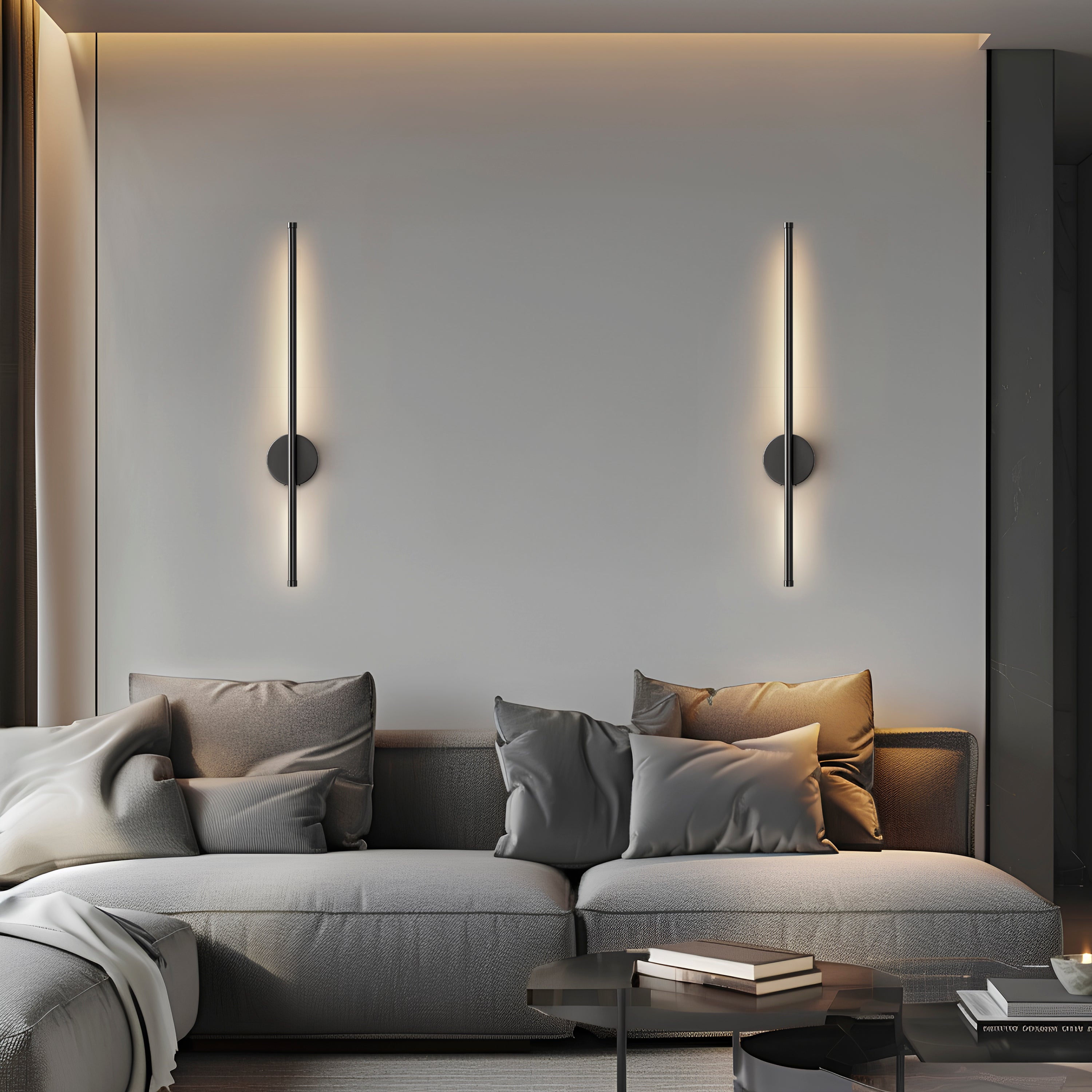 Cordless Rechargeable Wall Sconce LED Light Vertical Bar
