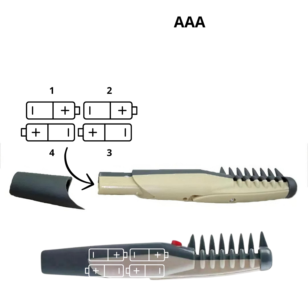 Electric Pet Grooming Comb Detangling Dematting Tool for Dogs and Cats Battery Powered Knot Remover