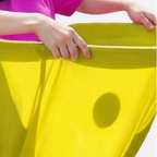 Giant Stretch Pants Ball Catching Party Game with Inflatable Beach Balls