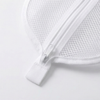 Self Standing Mesh Travel Toiletry Pouch with Dividers and Hanging Loop