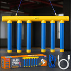 Kids Reflex Reaction Game Falling Stick Catch Trainer Hand Speed Challenge USB Rechargeable Indoor Game with Adjustable Speed Levels