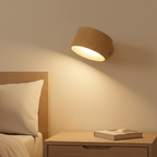Wireless LED Wall Light with Remote Control Rechargeable Battery Operated Wall Sconce Dimmable Stick-On Wall Lamp with Timer for Bedroom and Hallway