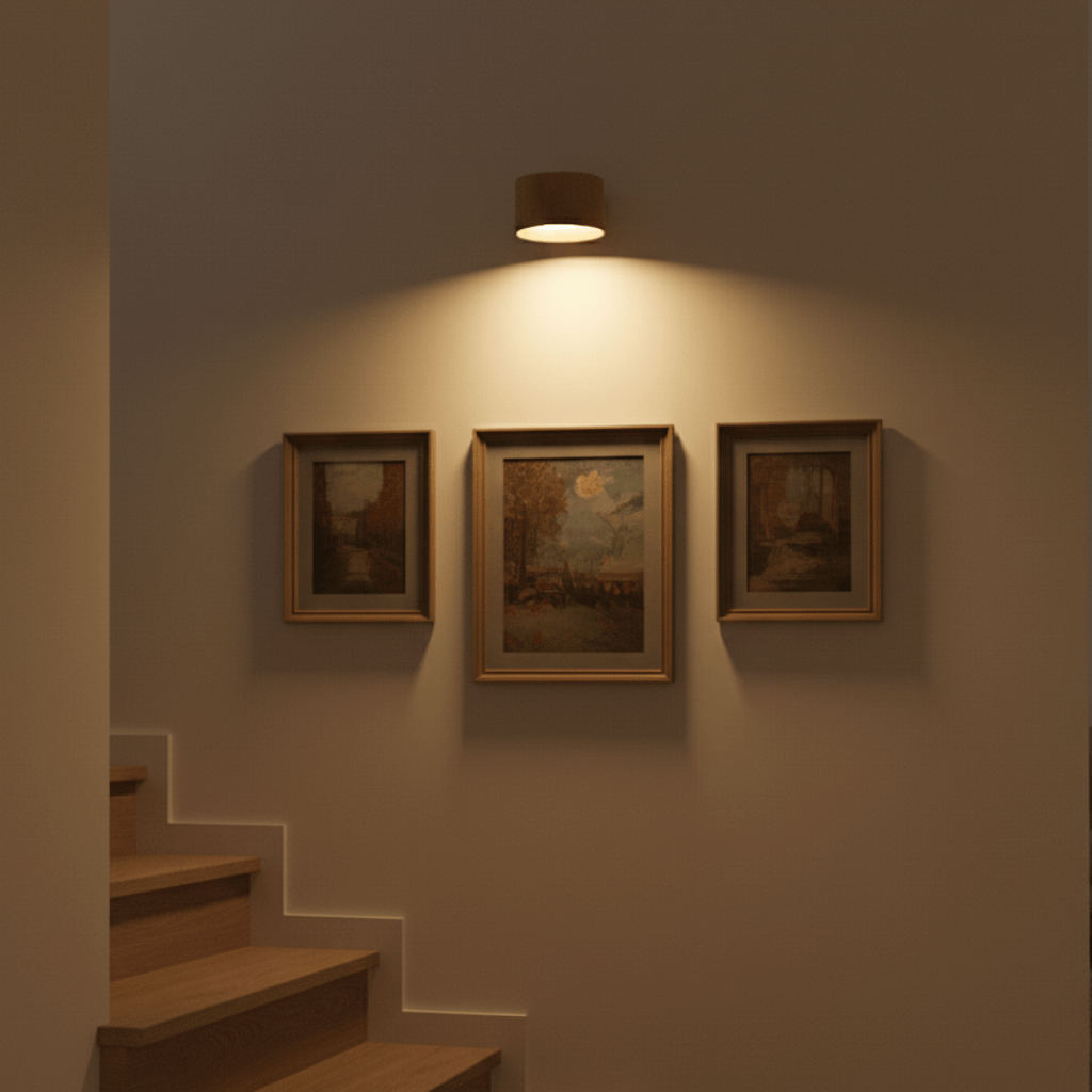 Wireless LED Wall Light with Remote Control Rechargeable Battery Operated Wall Sconce Dimmable Stick-On Wall Lamp with Timer for Bedroom and Hallway