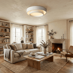 Modern Layered Round Flush Mount Ceiling Light