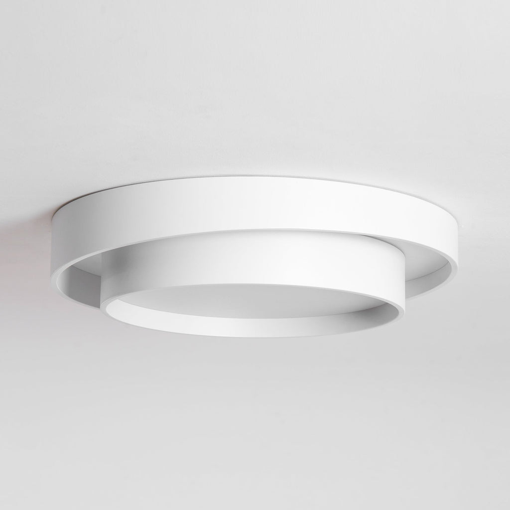 Modern Layered Round Flush Mount Ceiling Light