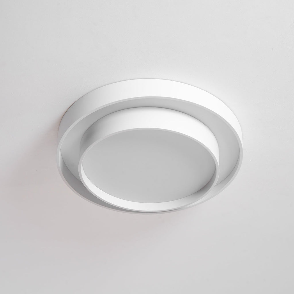 Modern Layered Round Flush Mount Ceiling Light