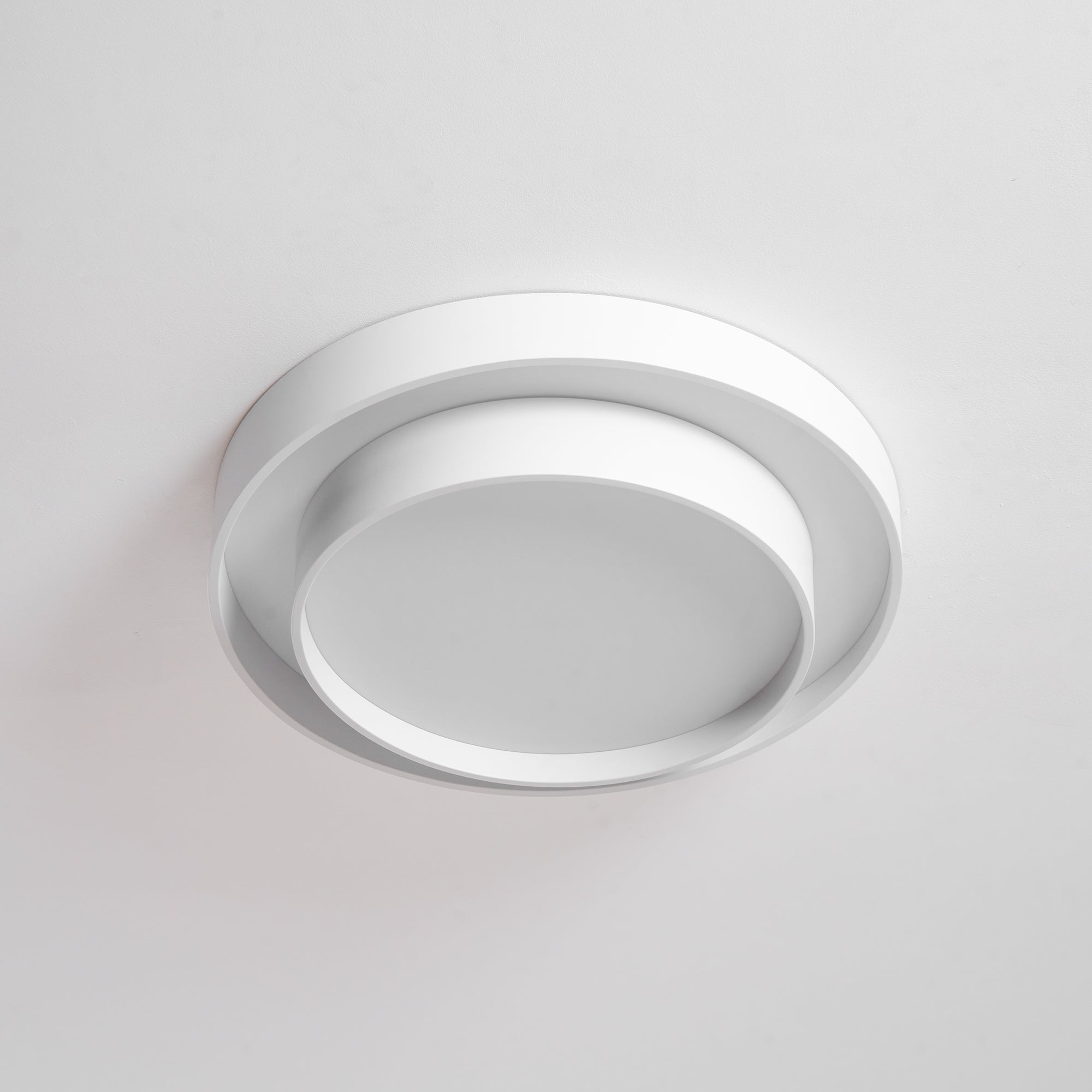 Modern Layered Round Flush Mount Ceiling Light