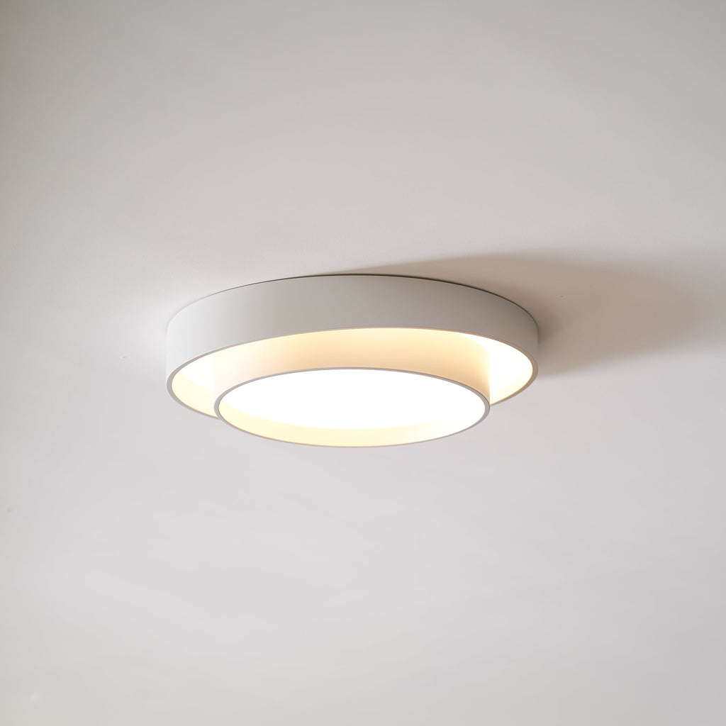 Modern Layered Round Flush Mount Ceiling Light