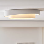 Modern Layered Round Flush Mount Ceiling Light