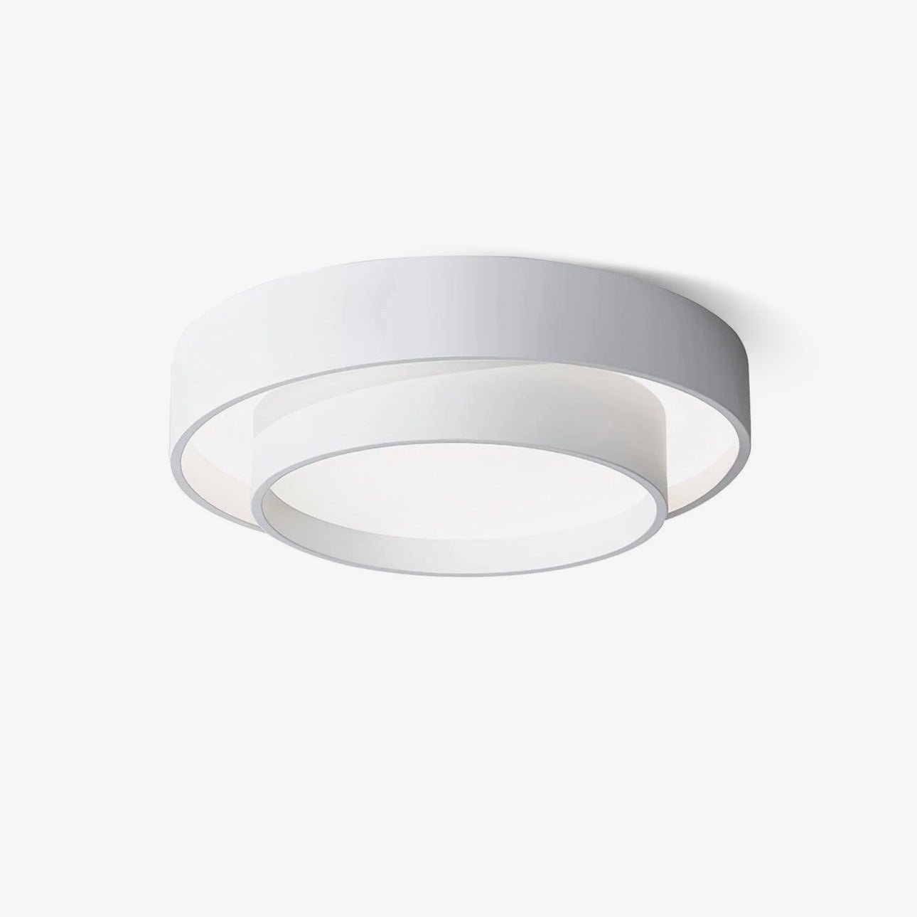 Modern Layered Round Flush Mount Ceiling Light