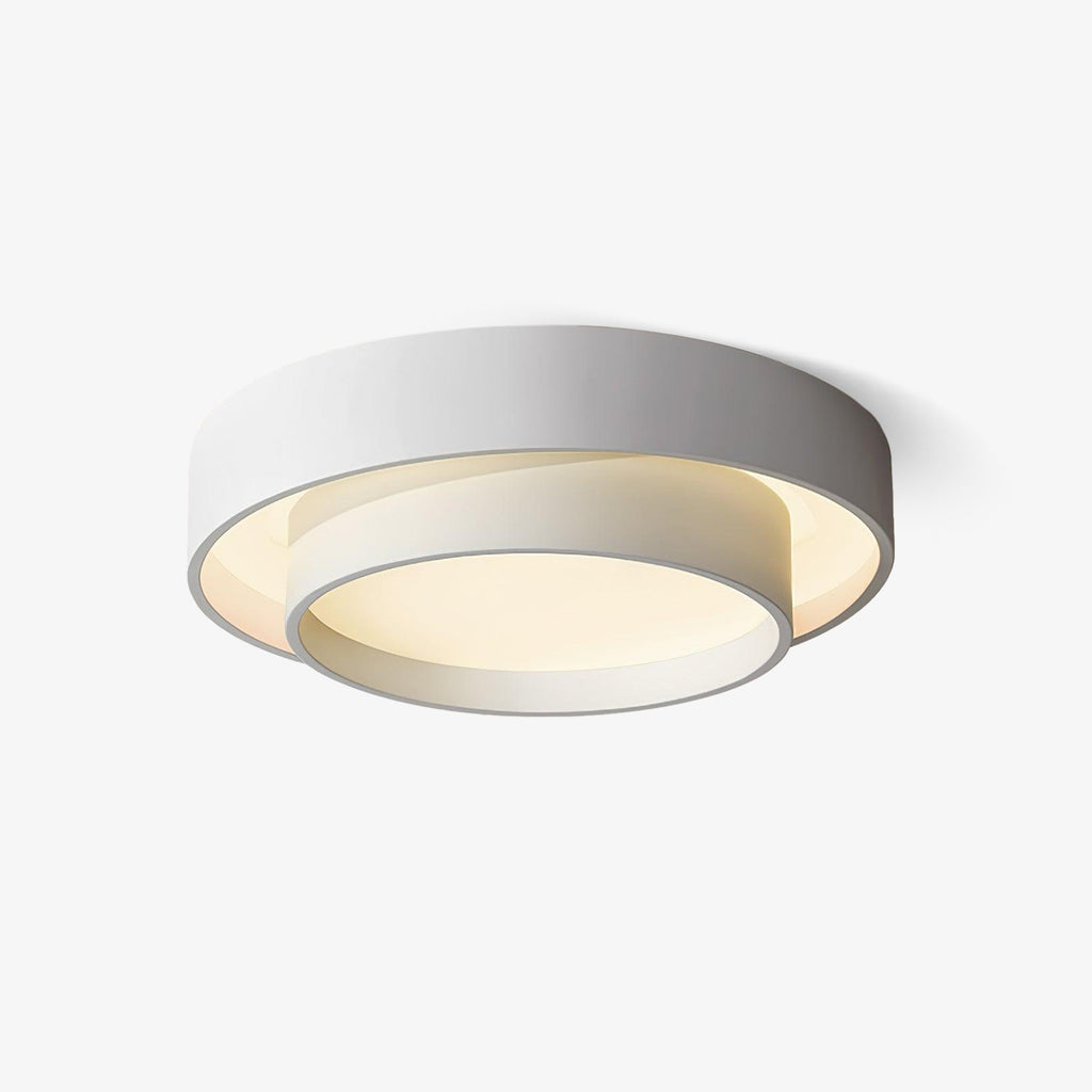 Modern Layered Round Flush Mount Ceiling Light