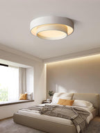Modern Layered Round Flush Mount Ceiling Light