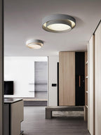Modern Layered Round Flush Mount Ceiling Light