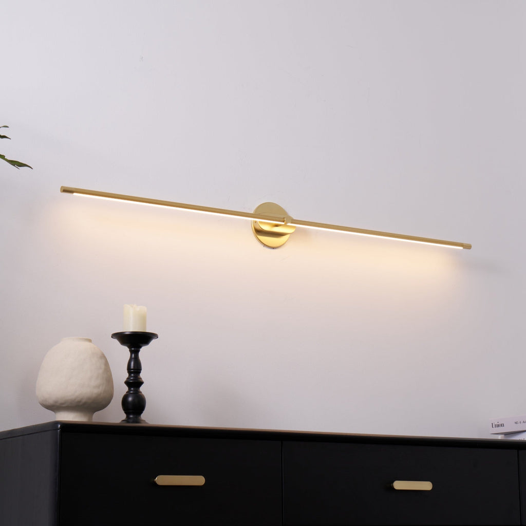 Linear Aluminum Wall Sconce LED Light for Mirror