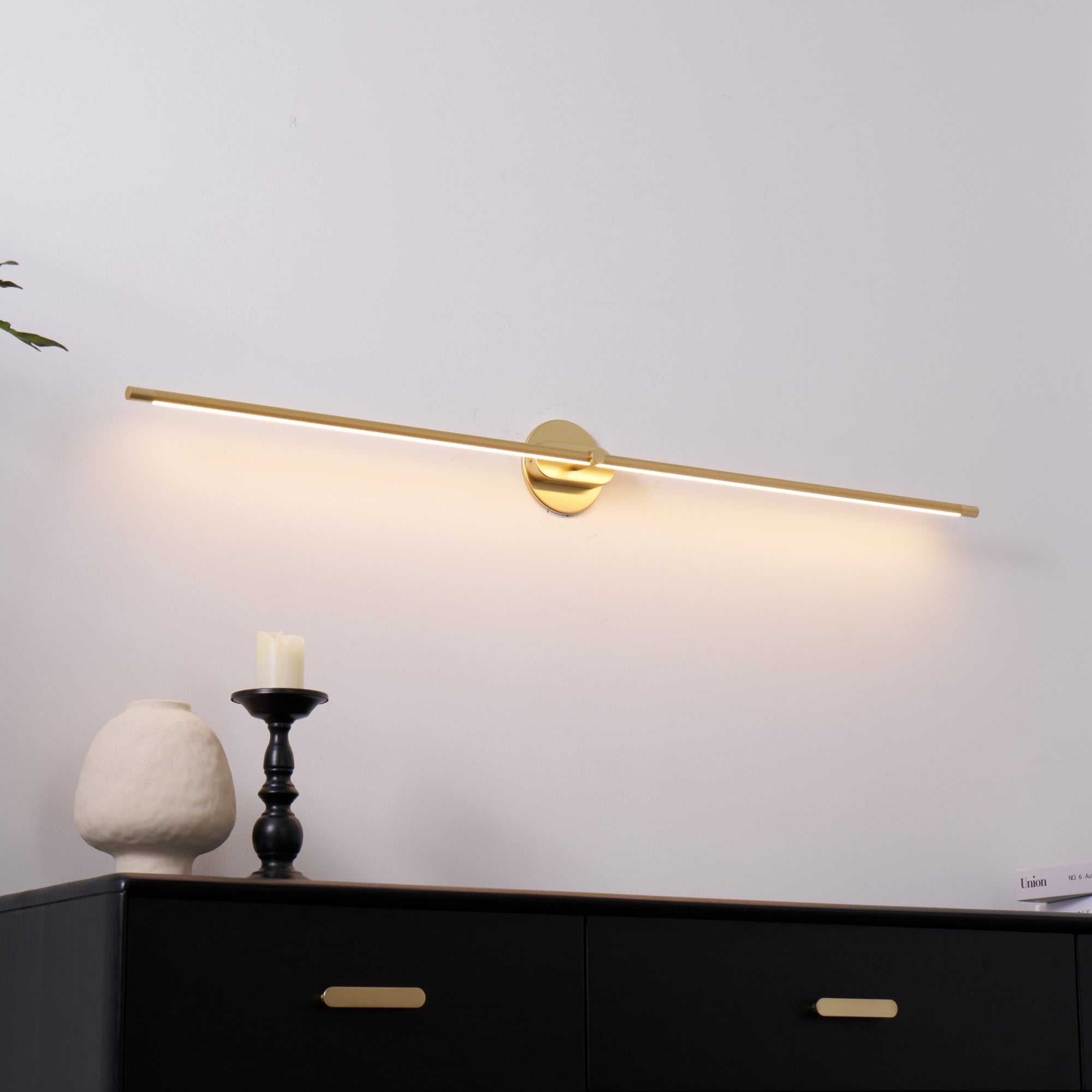 Linear Aluminum Wall Sconce LED Light for Mirror