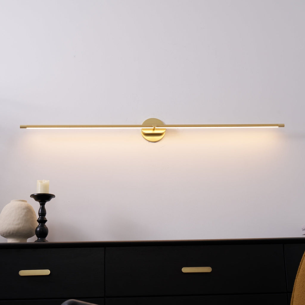 Linear Aluminum Wall Sconce LED Light for Mirror