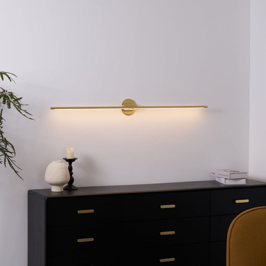 Linear Aluminum Wall Sconce LED Light for Mirror