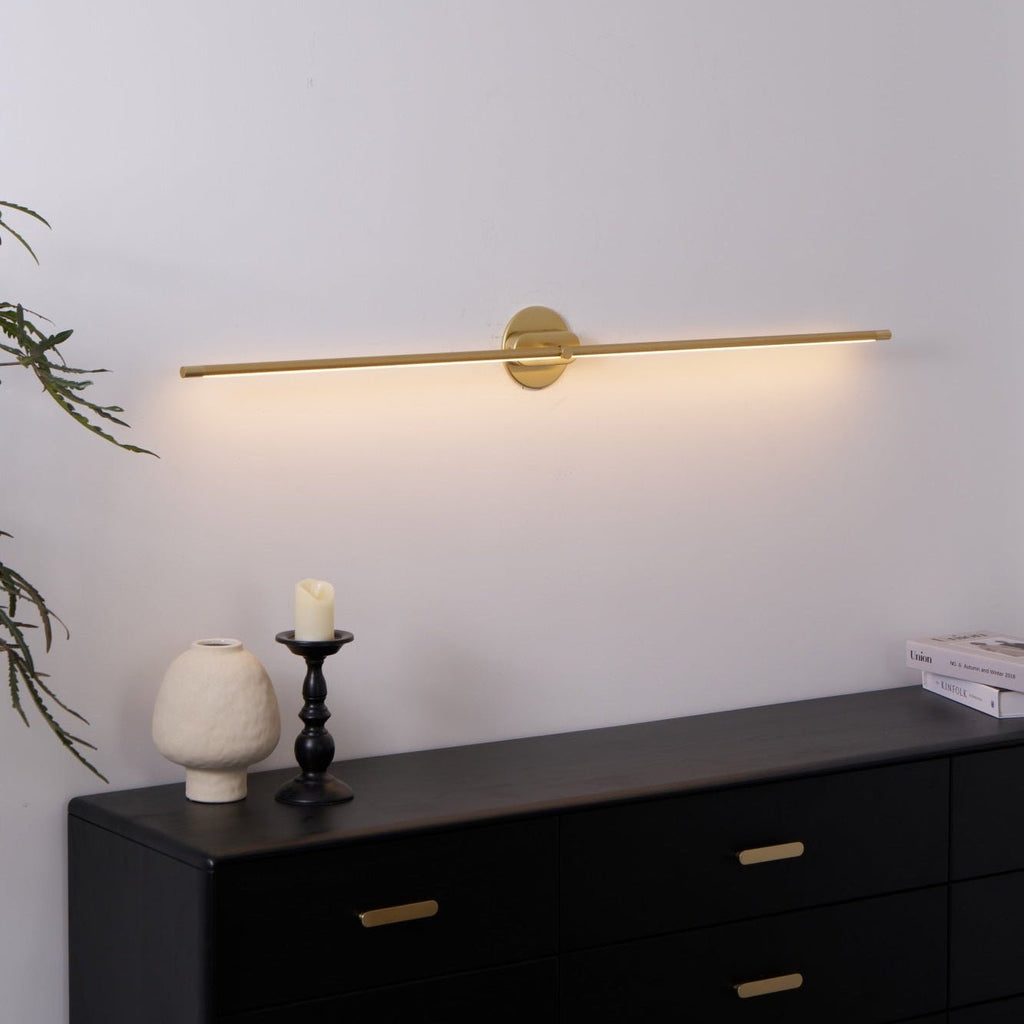 Linear Aluminum Wall Sconce LED Light for Mirror