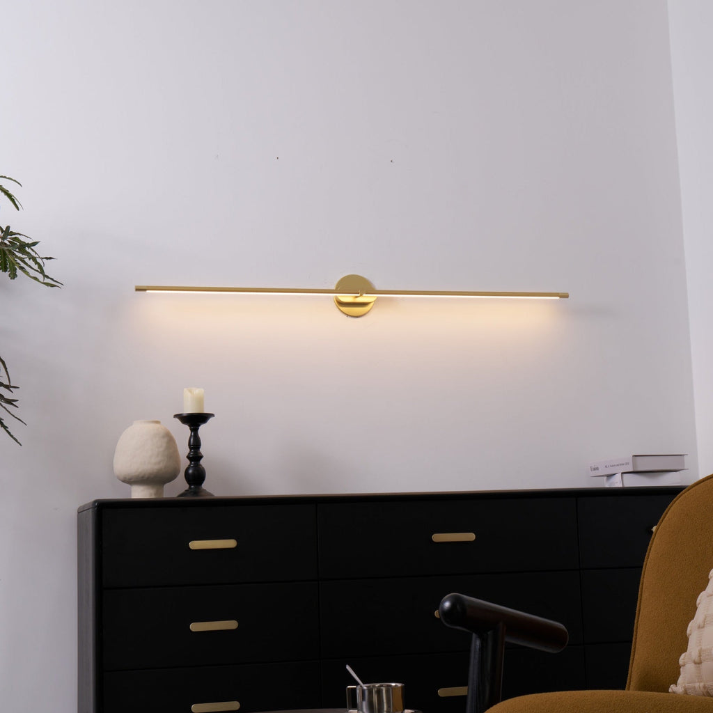 Linear Aluminum Wall Sconce LED Light for Mirror