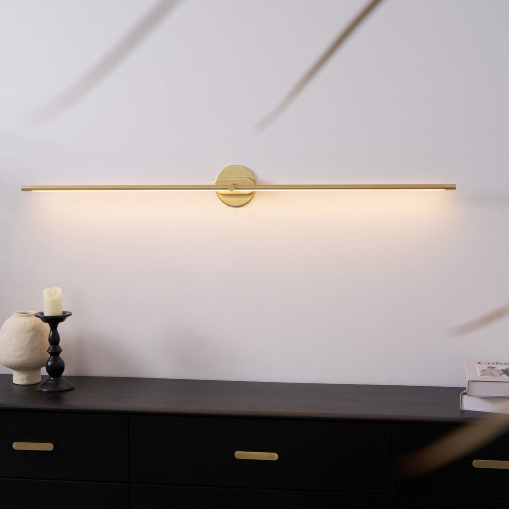 Linear Aluminum Wall Sconce LED Light for Mirror