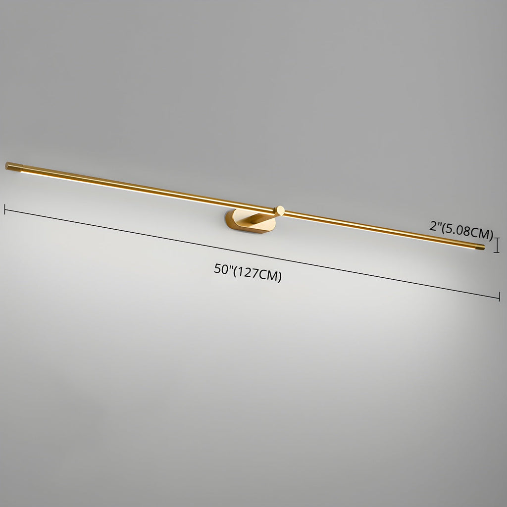 Linear Aluminum Wall Sconce LED Light for Mirror