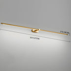Linear Aluminum Wall Sconce LED Light for Mirror
