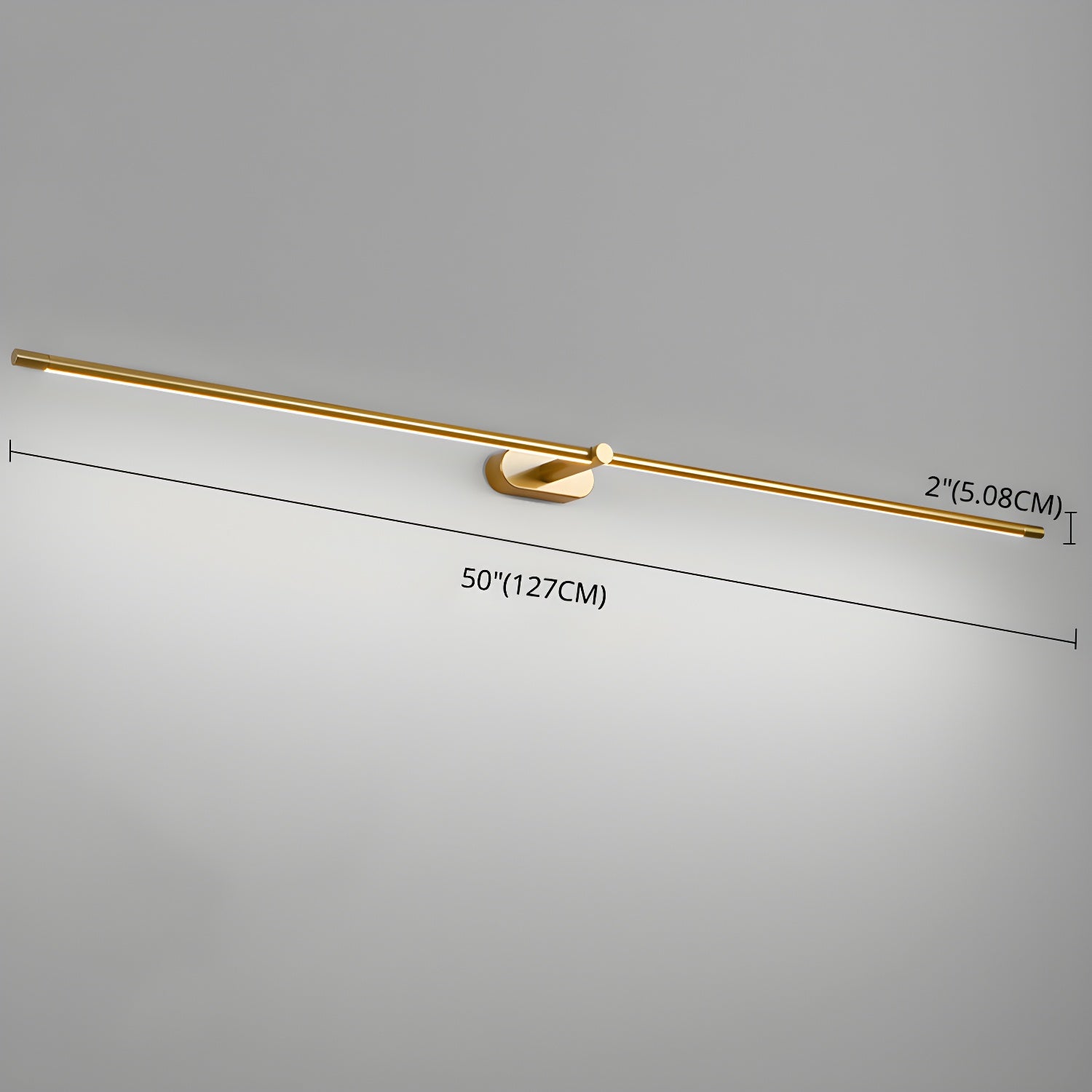 Linear Aluminum Wall Sconce LED Light for Mirror