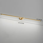Linear Aluminum Wall Sconce LED Light for Mirror