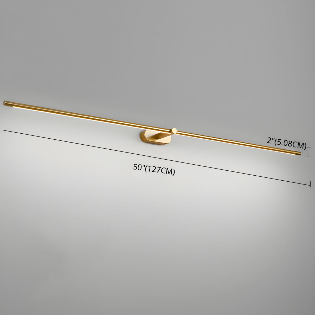Linear Aluminum Wall Sconce LED Light for Mirror