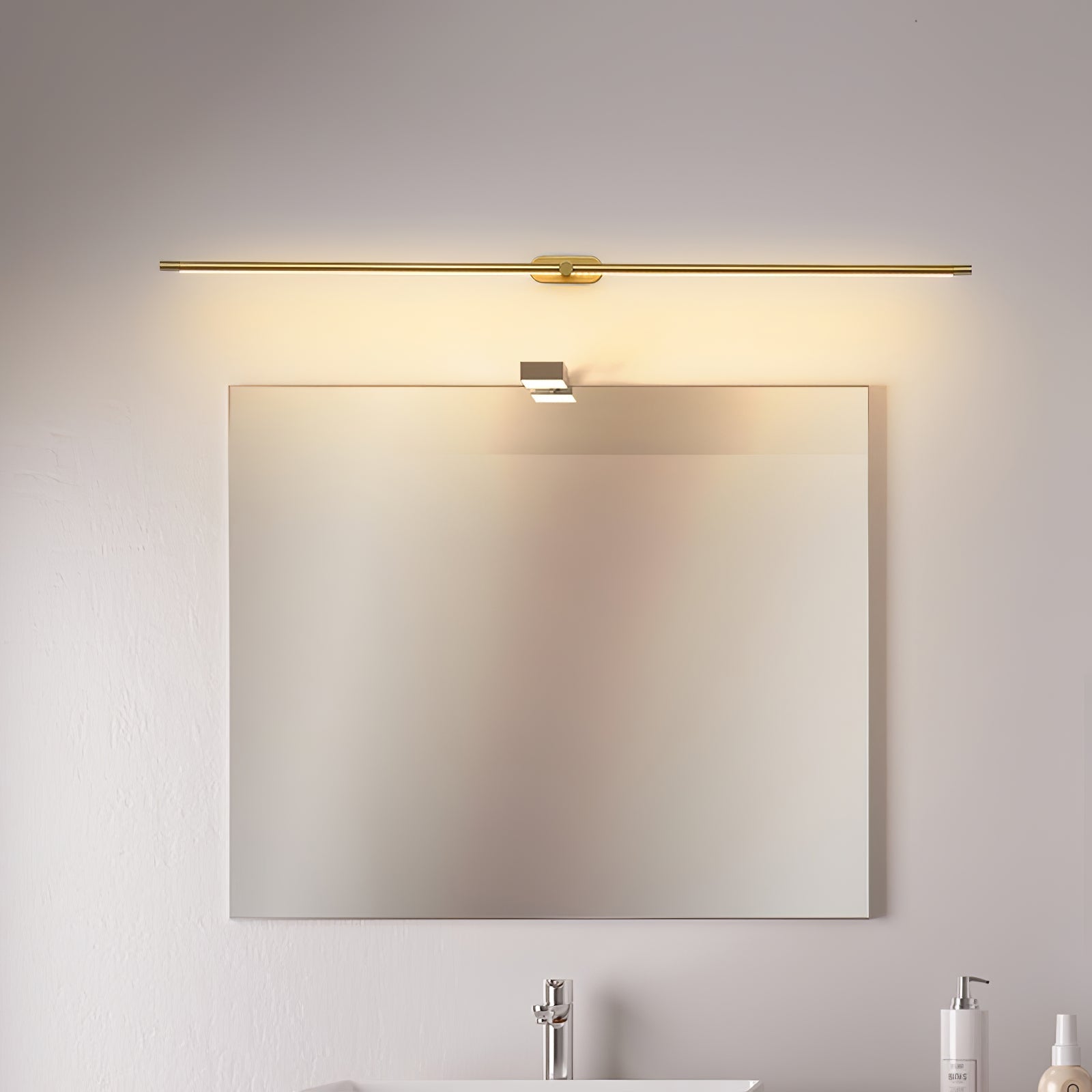 Linear Aluminum Wall Sconce LED Light for Mirror