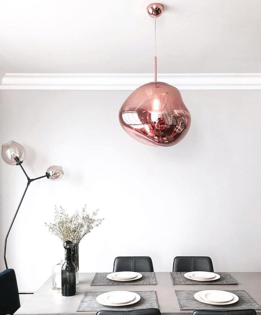 Modern Lava Crackle Glass Globe Pendant Light