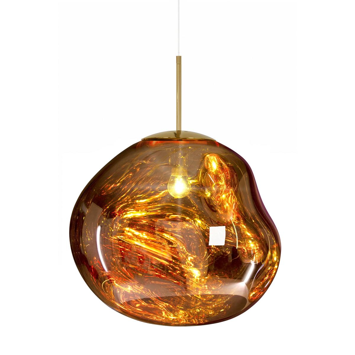 Modern Lava Crackle Glass Globe Pendant Light