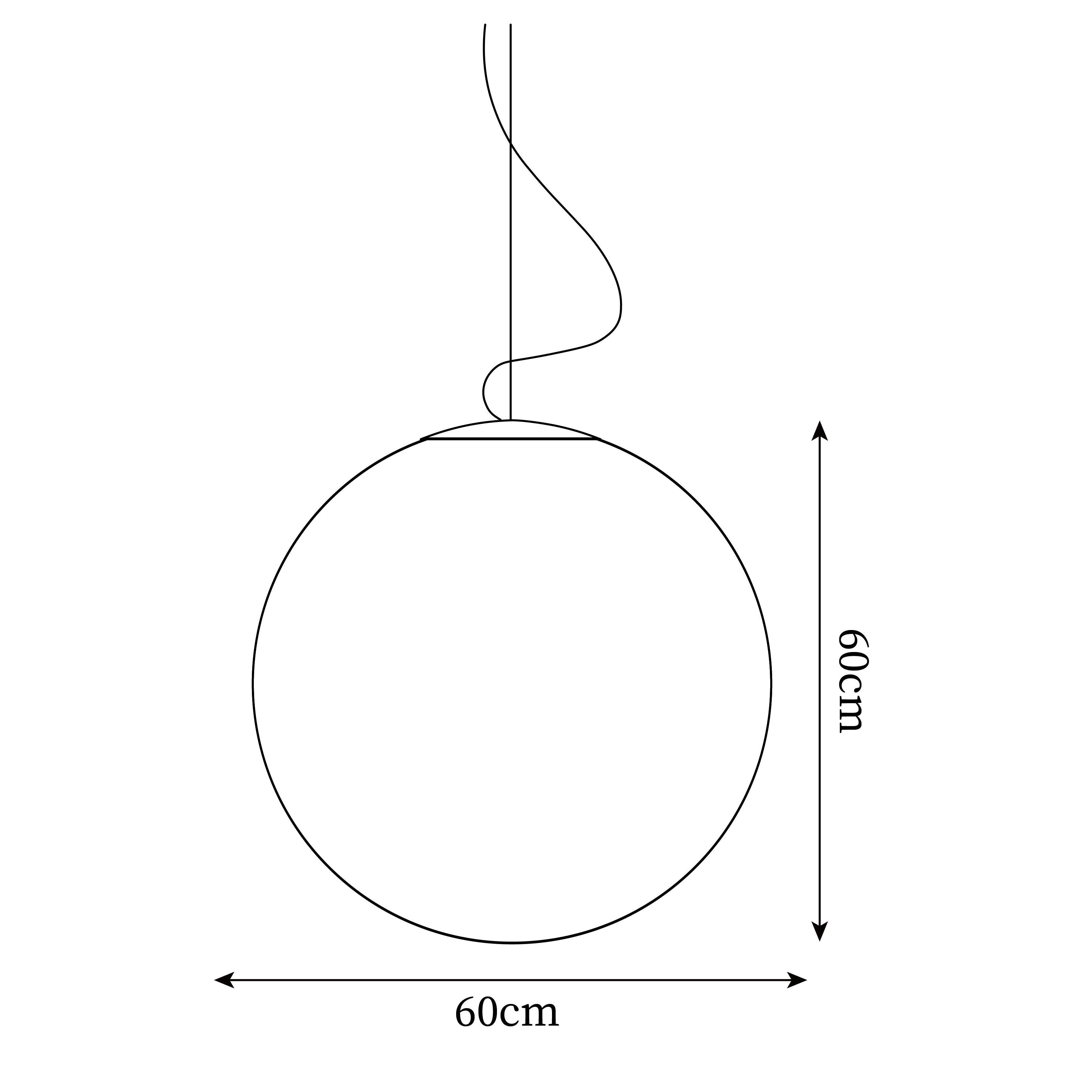 White Moon Pendant Light with FRP Fiber Shade and E26/E27 Socket