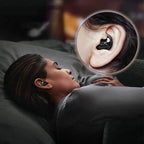 Sleep Earbuds Wireless Bluetooth In-Ear Headphones for Side Sleepers Waterproof Noise Isolating Earphones with Charging Case and Microphone