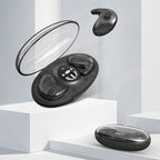 Sleep Earbuds Wireless Bluetooth In-Ear Headphones for Side Sleepers Waterproof Noise Isolating Earphones with Charging Case and Microphone
