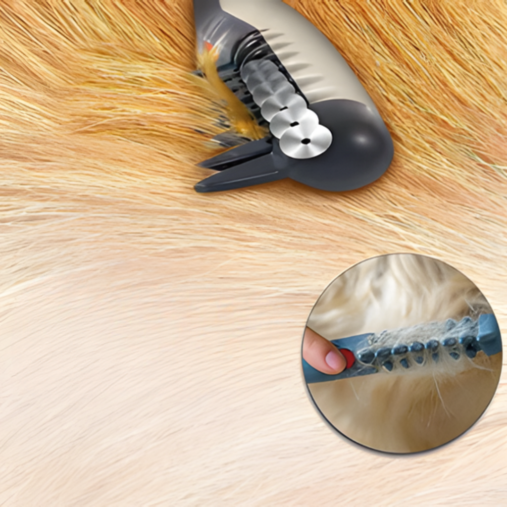 Electric Pet Grooming Comb Detangling Dematting Tool for Dogs and Cats Battery Powered Knot Remover